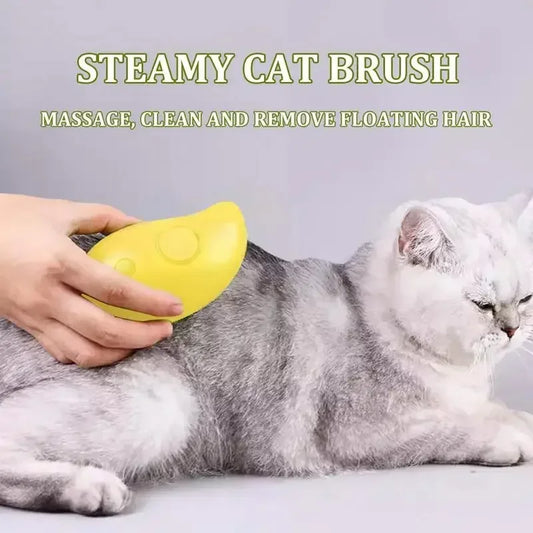 PetLoove - Steam Brush for Removing Pet Hair